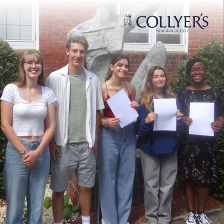 Collyer’s Celebrates Outstanding A-Level Results